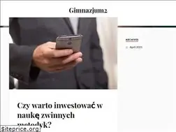 Sites similar to gimnazjum2.radom.pl