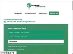Sites similar to gimnazjumprzelewice.pl