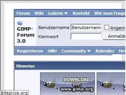 Sites similar to gimpforum.de
