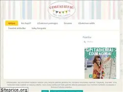 Sites similar to gimtadieniomuge.lt