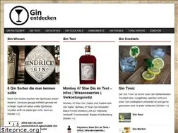 Sites similar to gin-entdecken.de