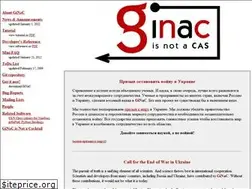 Sites similar to ginac.de