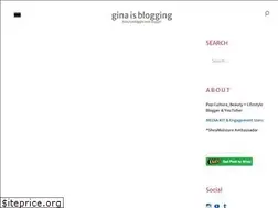 Sites similar to ginaisblogging.com