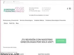 Sites similar to ginecologiadoctorasperez.com