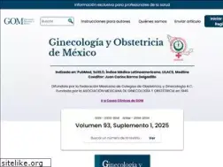 Sites similar to ginecologiayobstetricia.org.mx