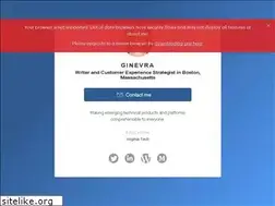 Sites similar to ginevrakirkland.com