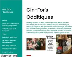 Sites similar to ginforsodditiques.com