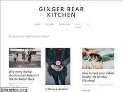 Sites similar to gingerbearkitchen.com