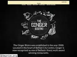 Sites similar to gingerbistro.com