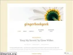 Sites similar to gingerbookgeek.wordpress.com