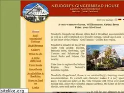Sites similar to gingerbreadhousenz.com