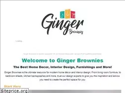 Sites similar to gingerbrownies.com