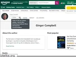 Sites similar to gingercampbell.com