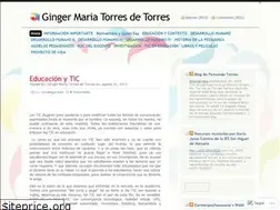 Sites similar to gingermariatorres.wordpress.com