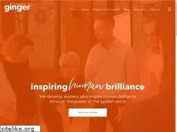 Sites similar to gingerpublicspeaking.com