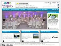 Sites similar to gingerspartyrental.com