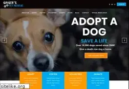 Sites similar to gingerspetrescue.org