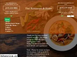 Sites similar to gingerthairestaurant.org