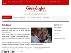 Sites similar to giniesayles.com
