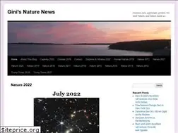 Sites similar to ginisnaturenews.com