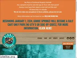 Sites similar to ginniespringsoutdoors.net