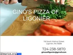 Sites similar to ginospizzaligonier.com