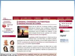 Sites similar to ginseng-rouge.fr