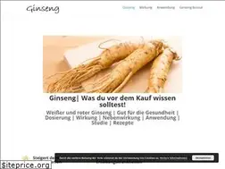 Sites similar to ginseng-test.de