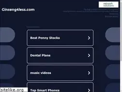 Sites similar to ginseng4less.com