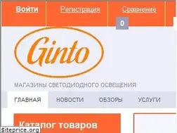 Sites similar to ginto.ru