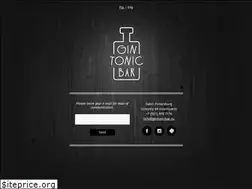 Sites similar to gintonicbar.ru
