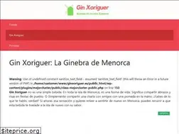 Sites similar to ginxoriguer.es