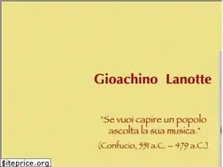 Sites similar to gioachinolanotte.it
