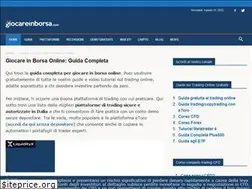 Sites similar to giocareinborsa.com