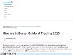 Sites similar to giocareinborsa.net