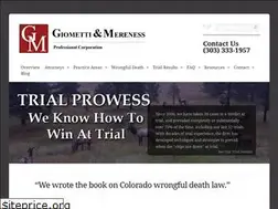 Sites similar to giomettilaw.com