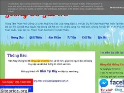 Sites similar to giongcogiare.com