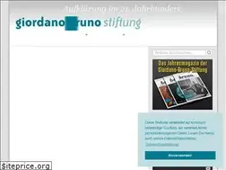Sites similar to giordano-bruno-stiftung.de