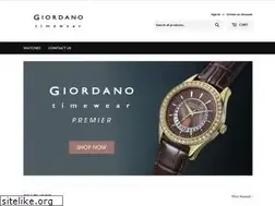 Sites similar to giordanotimewear.com