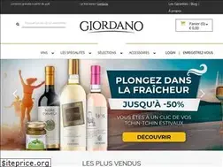Sites similar to giordanovins.be