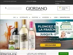 Sites similar to giordanovins.fr