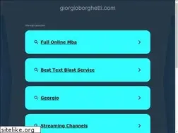Sites similar to giorgioborghetti.com