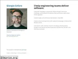 Sites similar to giorgiocefaro.com