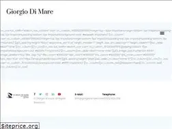 Sites similar to giorgiodimare.com
