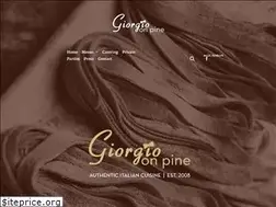 Sites similar to giorgioonpine.com