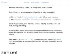 Sites similar to giorgiop.com