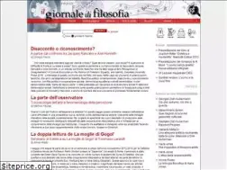 Sites similar to giornaledifilosofia.net