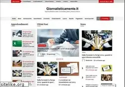 Sites similar to giornalisticamente.it
