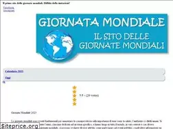 Sites similar to giornatamondiale.it