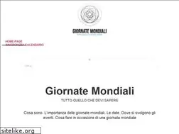 Sites similar to giornatemondiali.it